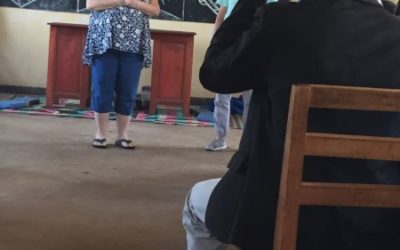 Rev. Elizabeth Bumpas preaching